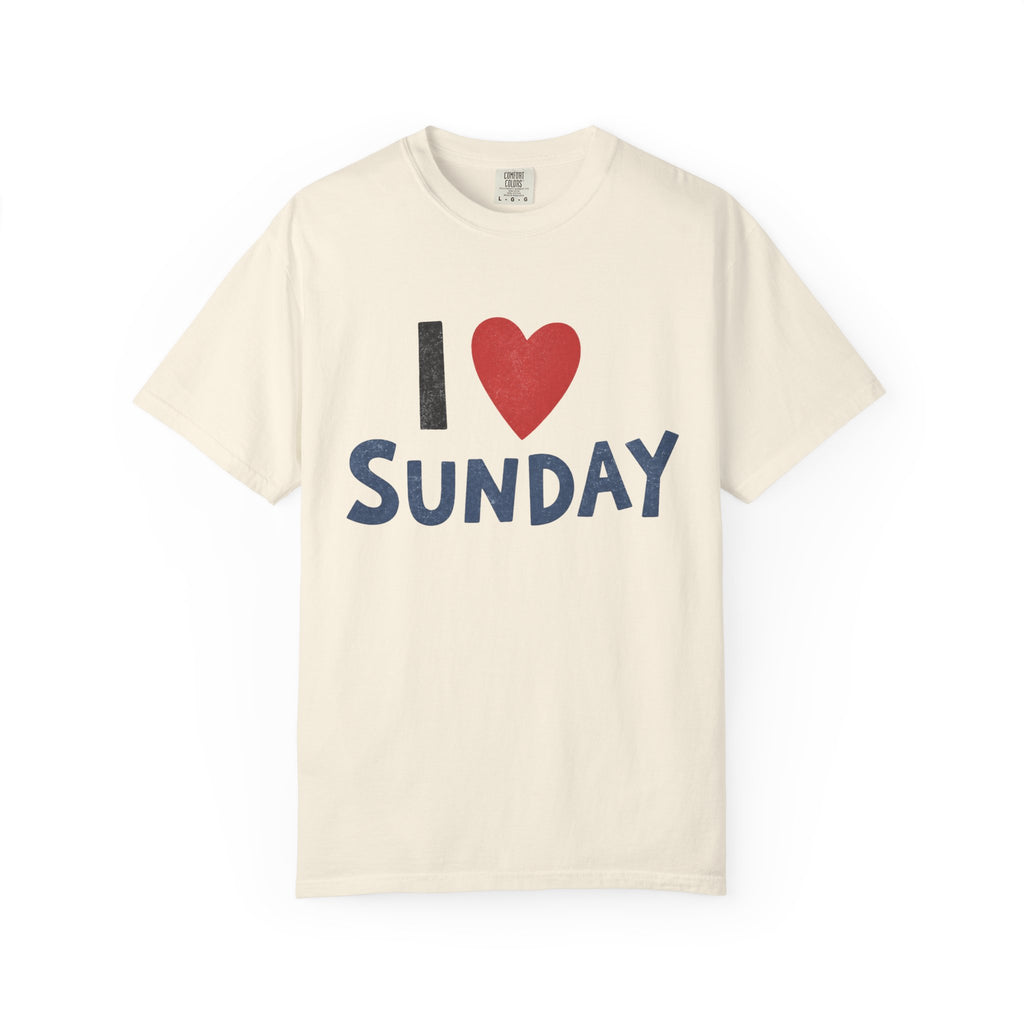 I Love Sunday Tee