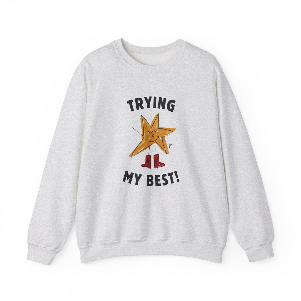Trying My Best Crewneck